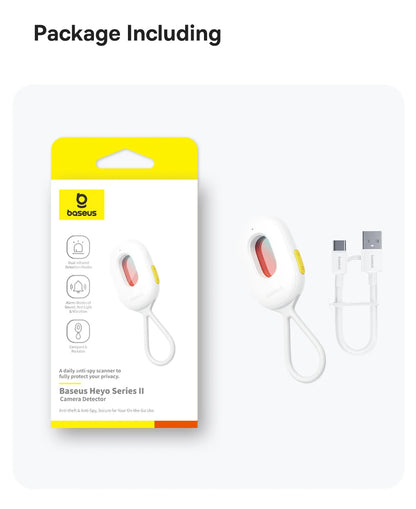 【New】Baseus Camera Detector Intelligent Hidden Camera Signal Gadget Security Alarm Anti Spy Candid Peeping Protection Detector