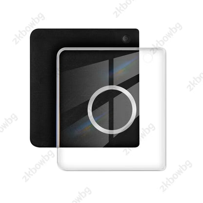 Magnetic Detachable for KOBO Libra Colour/Libra 2 N428 N418 7'' Ebook Case 360° Rotatable 2-in-1 Acrylic PU Leather Stand Cover