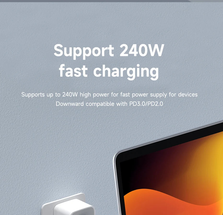 Hagibis 240W USB C to C Adapter 40Gbps 8K 60Hz 90 Degree Converter USB4 Adapter for Thunderbolt 4/3 MacBook iPhone 17 Pro Tablet