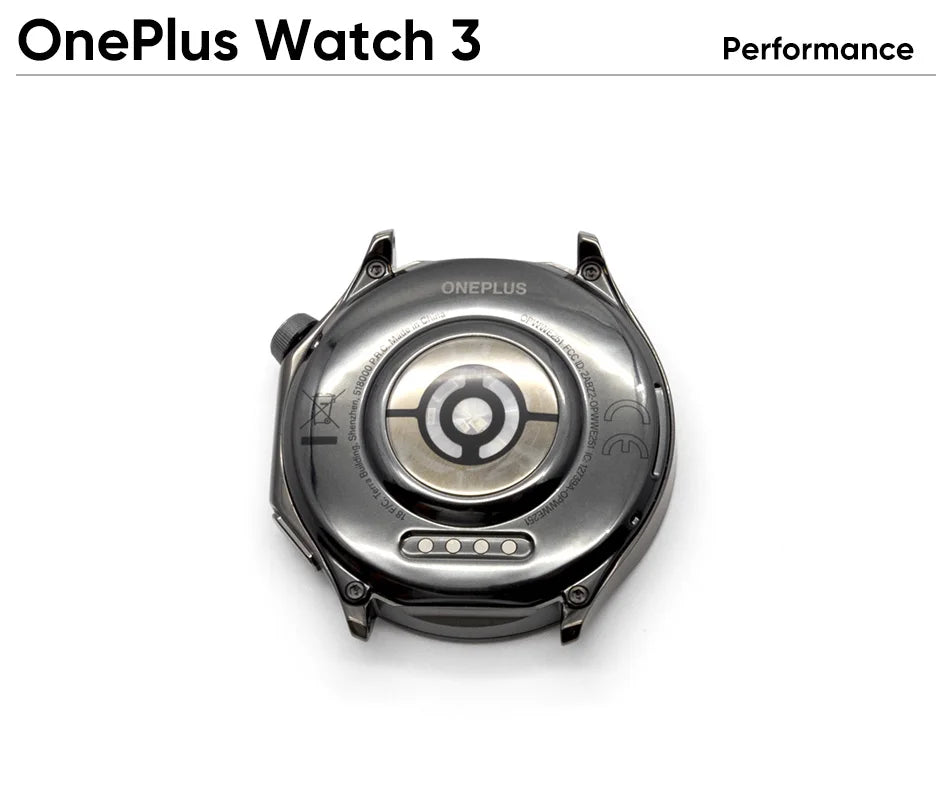 2025 New OnePlus Watch 3 Global Version Smart Watch 1.50 inches AMOLED 32GB Memory Snapdragon W5 Wear OS by Google NFC IP68 5ATM