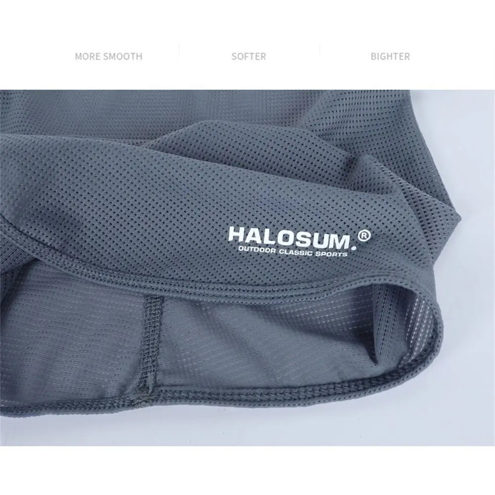Full Face Mask Balaclava Breathable Sun UV Protection Summer Ice Silk Sun Protection Bike Mask Motorcycle Scarf Neck Gaiter