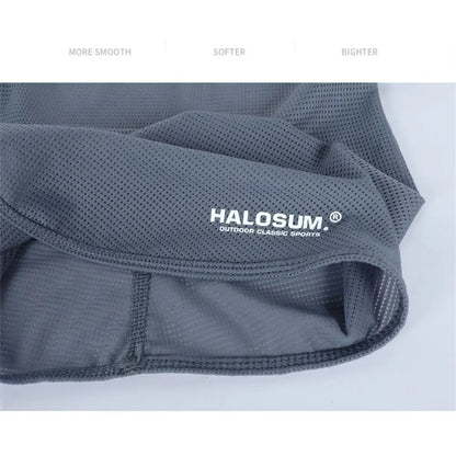 Full Face Mask Balaclava Breathable Sun UV Protection Summer Ice Silk Sun Protection Bike Mask Motorcycle Scarf Neck Gaiter