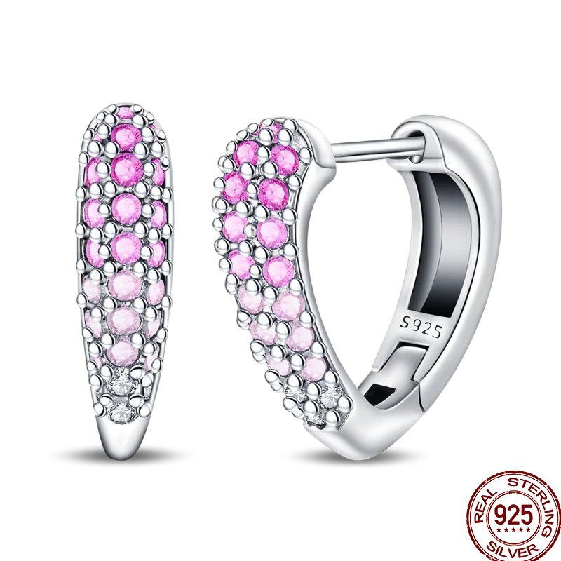 Hot Sale 925 Sterling Silver Spring Zircon Sunflower Stud Earrings For Women 2023 Trending Fashion Jewelry mother's day gift