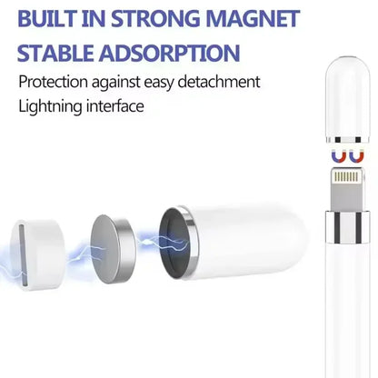5/1PCS Magnetic Pencil Caps for Apple Pencil 1 Stylus Protector Cover Replacement Magnet Tablet Pen Cap for Apple Pencil Pen Cap