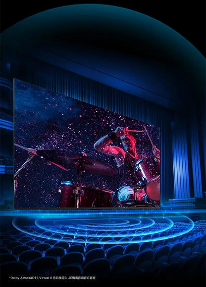 lcx 75-inch, ultra-thin quantum dot TV, Onkyo 2.1 + 2 Hi-Fi audio