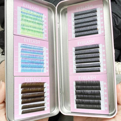 Women Magnetic Storage Box for Eyelash, False Eyelash Extension Storage Tool, Magnetic Eyelash Strips, Magnetic Headband