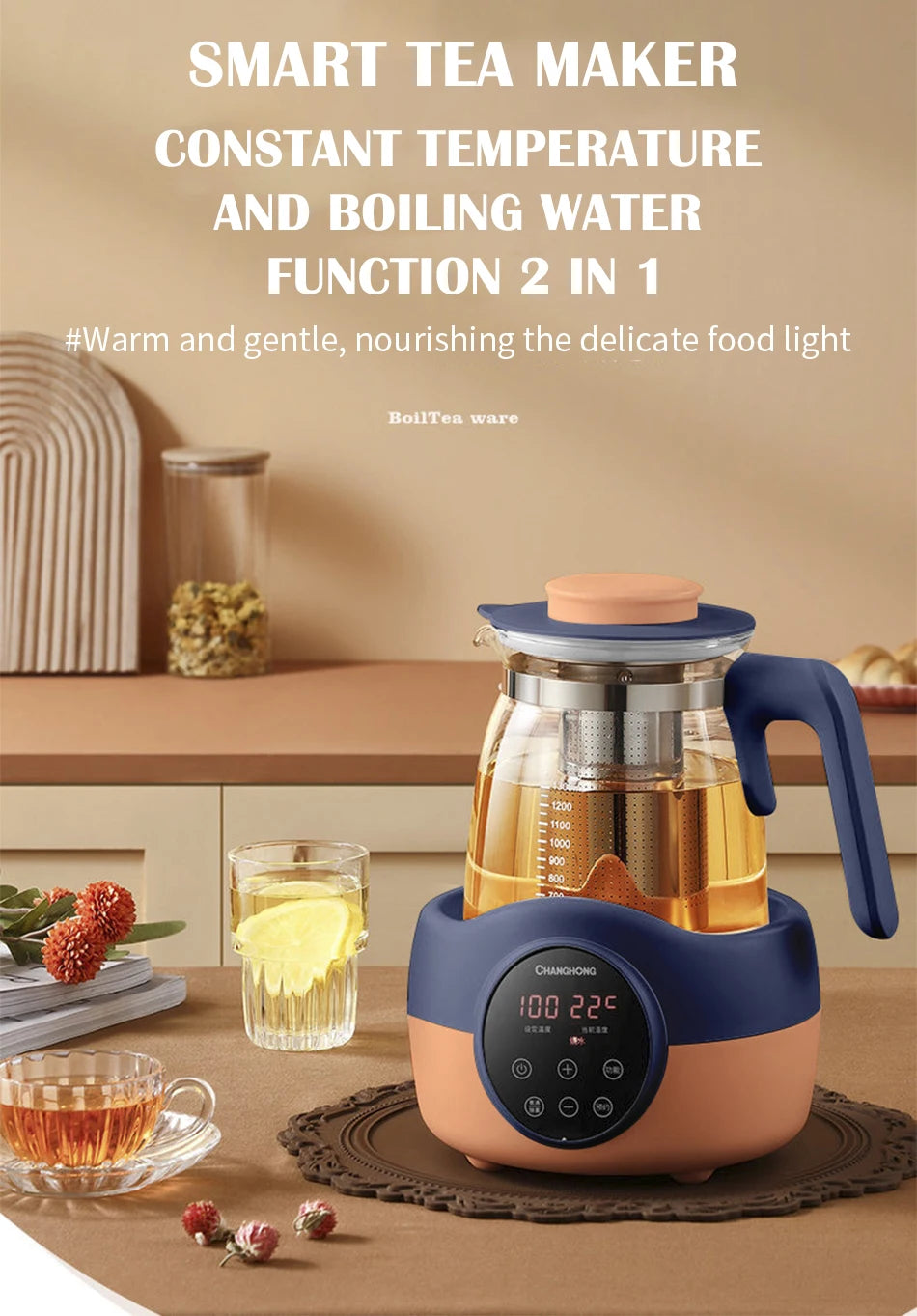 Baby constant temperature hot water kettle,household milk boiling machine,boiling water,keeping warm,and soaking milk powder