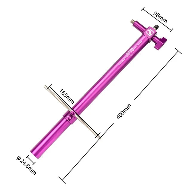 TOOPRE Bicycle Rear Derailleur Hanger Alignment Gauge Aluminium Alloy Straighten Tool for Mountain Road Bike 20-29'' Wheel