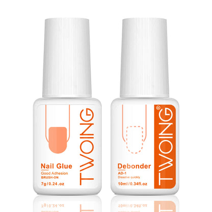 7g Super Strong Nail Glue For False Nail Tips, Acrylic Nails,Press On Nails,Fake Nails Art Decoration Lasting Adhesion