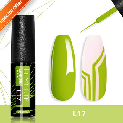 LILYCUTE Nude Crystal Rubber Base Gel Nail Polish Natural Color Semi Permanent UV Gel Soak Off Self Leveling Nail Gel Varnishes
