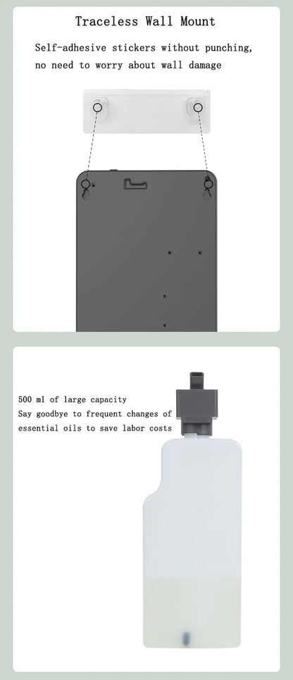 Professional Aroma Diffuser Machine Electric Smell for Home Bluetooth Room Fragrance Diffuser Hotel Electric Smell Distributor