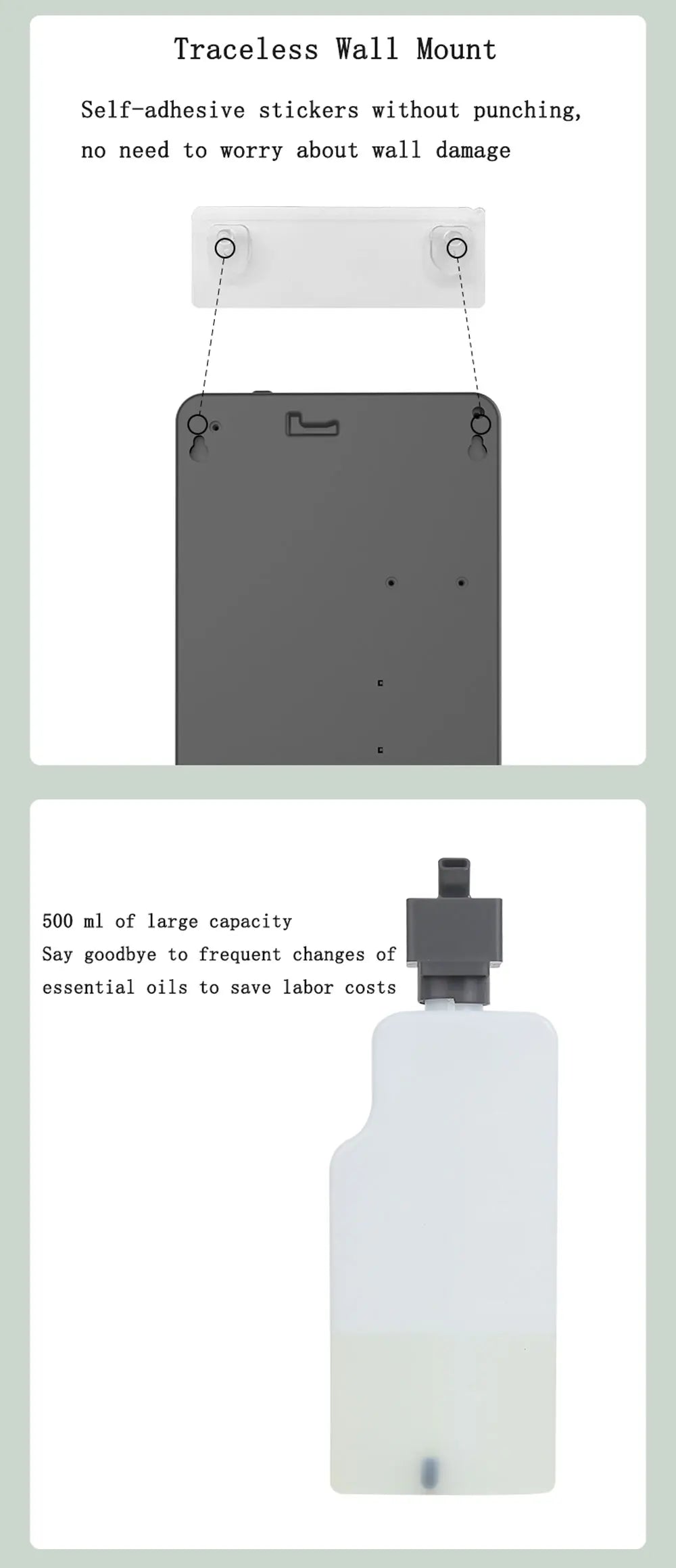 Professional Aroma Diffuser Machine Electric Smell for Home Bluetooth Room Fragrance Diffuser Hotel Electric Smell Distributor