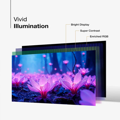 50 55 65 75 85 100 110 120 Inch 4K UHD Smart TV Frameless Android TV with WiFi for Gaming Streaming Home Cinema Television Pro
