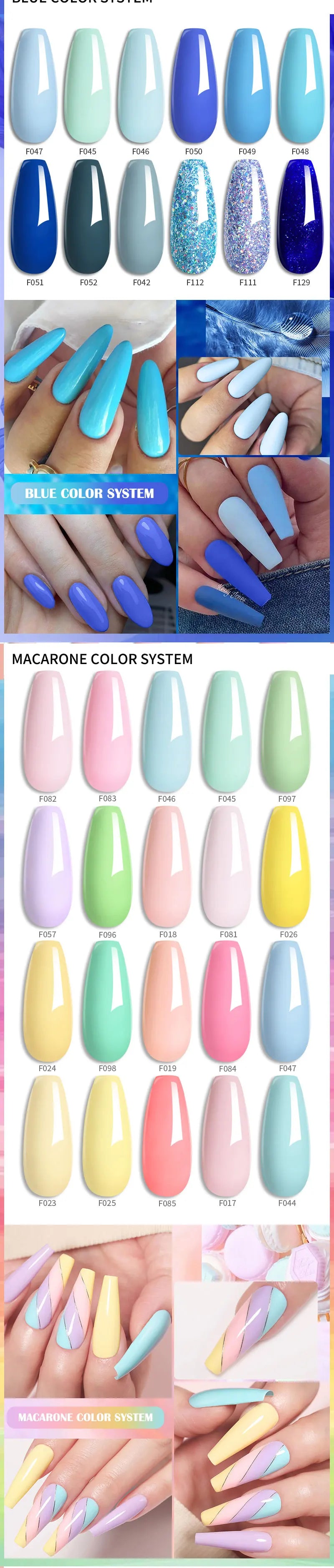 LILYCUTE 7ml White Color Gel Nail Polish Semi Permanent UV Gel Polish Gorgeous Full Coverage Soak Off UV LED Nail Gel Varnishes