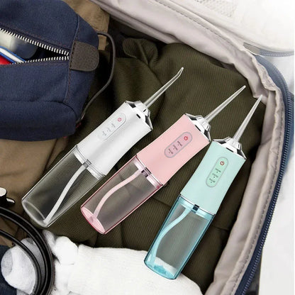 Pro Dental Oral Irrigator Flosser Removal Cleaning Wireless Brush Ipx7 Store Water Floss Irigator Waterpick For Tooth Mouth