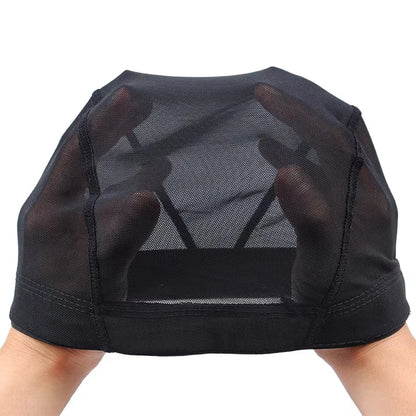 1-6PC Spandex Mesh Dome Wig Cap Easier Sew In Hair Stretchable Weaving Cap  Weaving Wig Cap Stretchable Hairnets