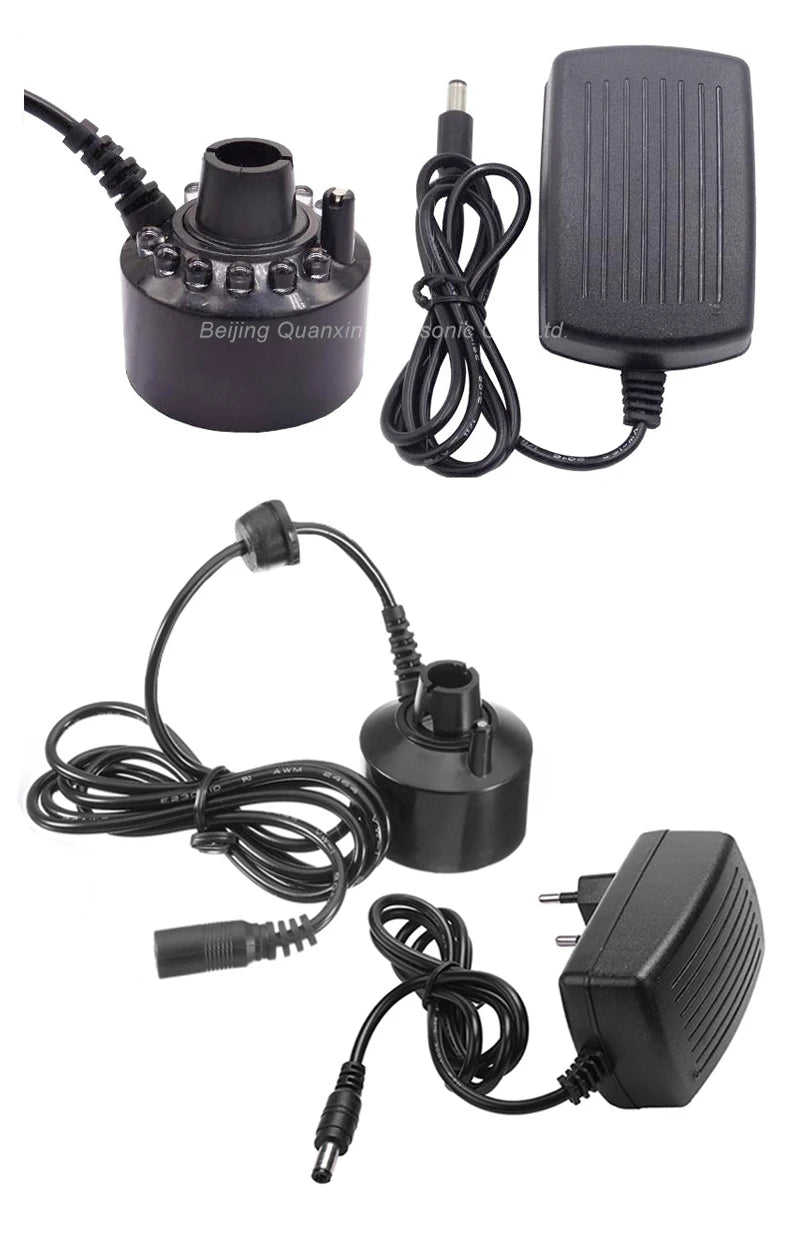 Industrial Incubator humidifier AC100-240V Ultrasonic Mist Maker Fogger Water Fountain Pond Atomizer Air Humidifier 4.8