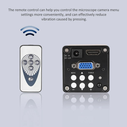 1080P 4K Digital Microscope Full HD Industrial Microscope C-Mount DigitalCamera PCB Welding Mobile Phone Repair Stand Microscope