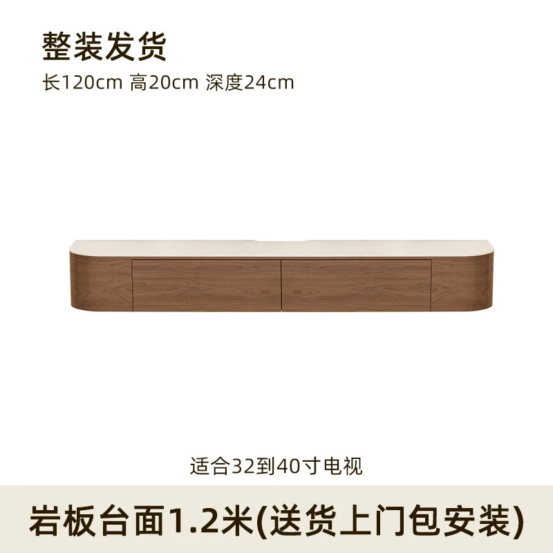 Italian Modern Tv Cabinet Durable Wall Mounted Premium Beauty Tv Cabinet Classic Space saving Meubles De Maison Furniture Home