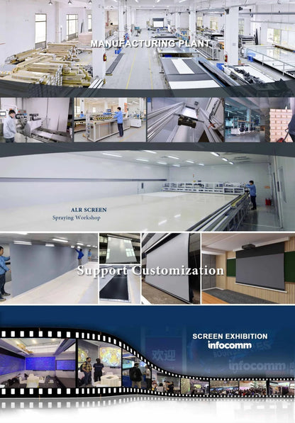 F16UST New Gen Cinema-Pro Fresnel PET ALR Projection Screen for UST Laser Projector Fixed Frame Screen 16:9 8K UHD
