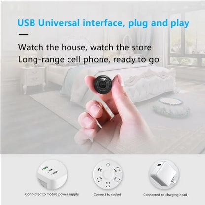 X5 Camera 1080P HD Wifi Wireless Night Vision Motion Detection Video Camera Home Security Camcorder Audio Video Recorder