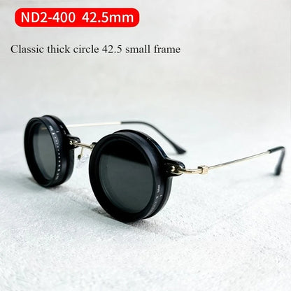 ND9 adjustable dimming sunglasses men women handmade innovative outdoor fishing UV400 polarized sun glasses support myopia lens