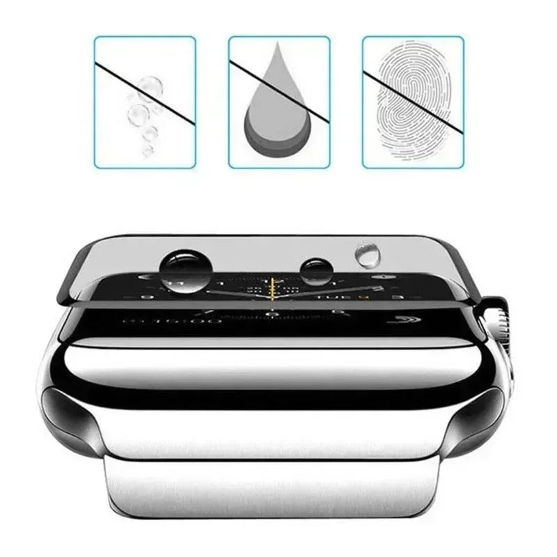 1/2/3/4/5PCS Screen Protector For Apple Watch Series 10 9-8-7-6 5 Se 42-46mm ultra2 49mm 41mm-45mm-40mm-44mm 3D Film Accessories