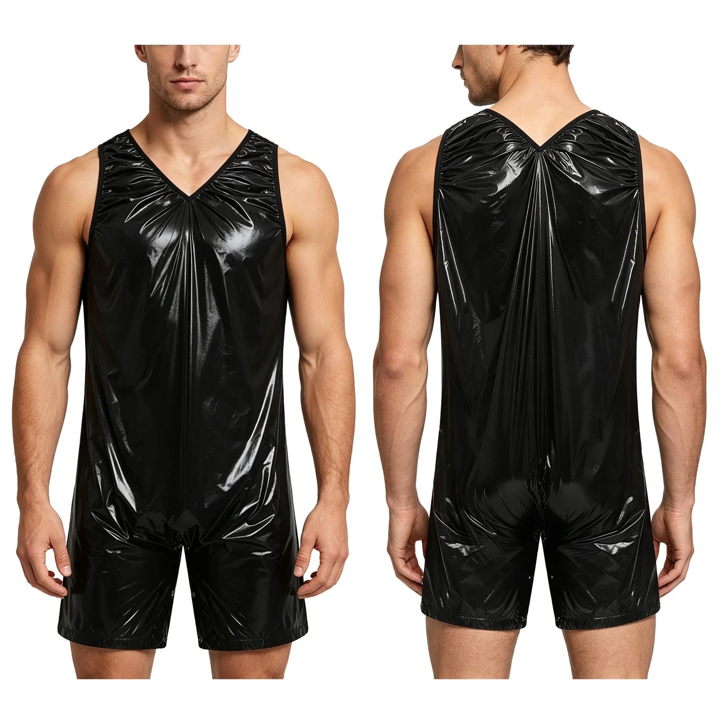 Men Women Waterproof Bodysuit Washable Leak-proof Diaper Cover Swimwear Clubwear Elderly Alzheimer Bedridden Adaptive Clothing