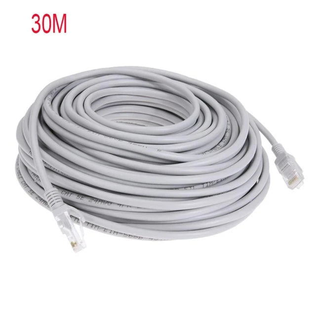 Cable Ethernet De Alta Velocidad Cat5e RJ45 Cable De Red LAN Enrutador De Ordenador Patch Cord,0.4M/1M/2M/3M/5M/10M/15M/20M/25M