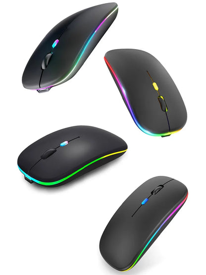 Silent Bluetooth Mouse Marcaron Computer Laptop Optical Mouse Wireless for iPad Samsung Xiaomi Lenovo Tablet Universal Mice