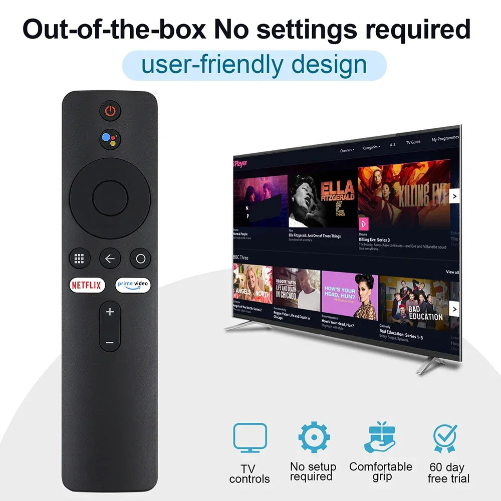Bluetooth Voice Remote Control XMRM-006 00A for Xiaomi MI Box S Smart TV Box MI TV Stick MDZ-22-AB MDZ-24-AA Google Assistant