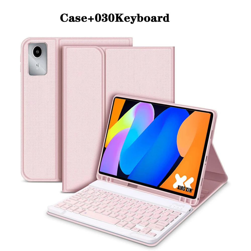 Tablet Case for Lenovo Xiaoxin Pad 11 lnch 2024 2025,Detachable  Keyboard Case for Lenovo Tab M11 / Idea Tab 11" with Pen Slot