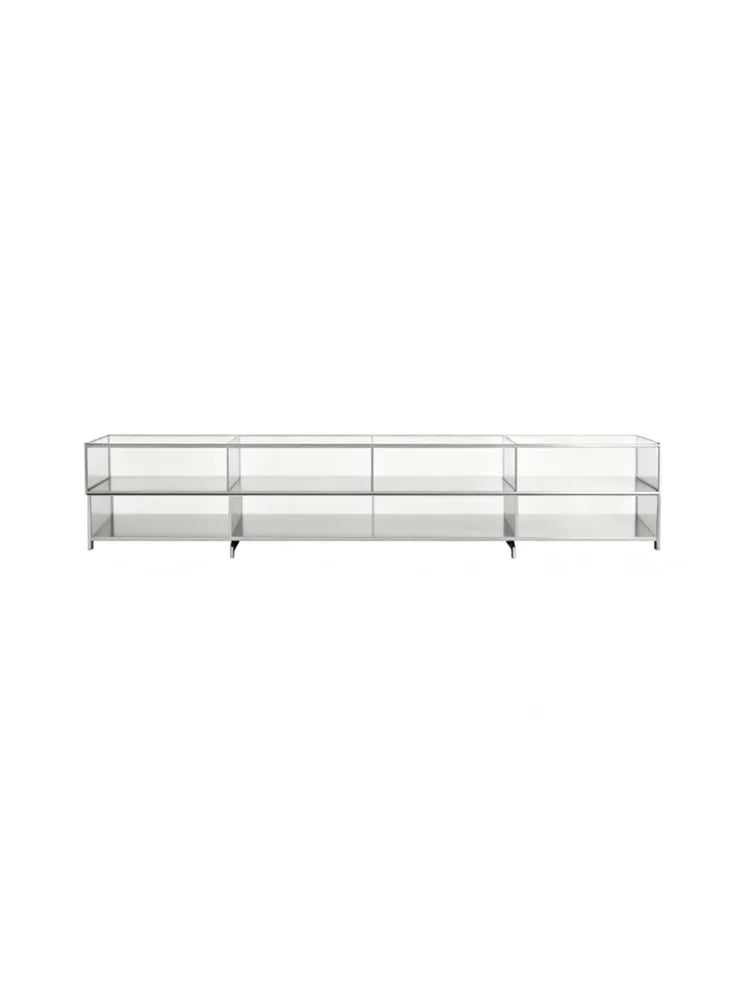 Custom TV Cabinet  Minimalist Modern Metal Legs Glam Tv Stand Simple Industrial Mueble Para Televisor Room Furniture