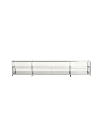 Custom TV Cabinet  Minimalist Modern Metal Legs Glam Tv Stand Simple Industrial Mueble Para Televisor Room Furniture