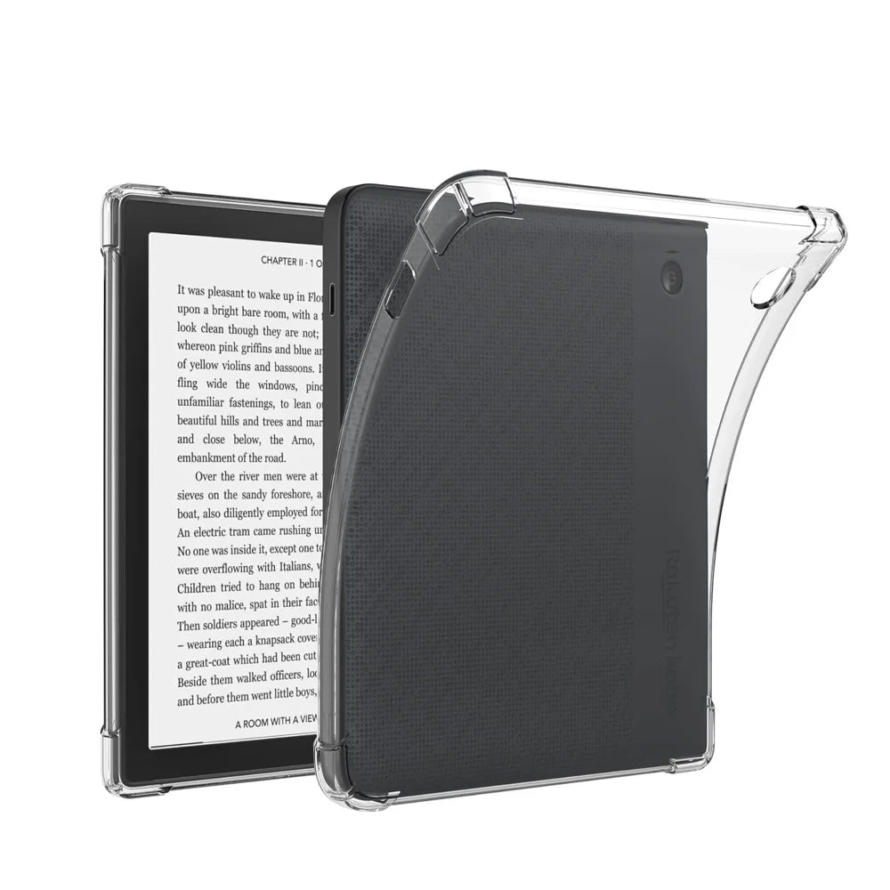 for Kobo Libra Colour 2024 7 inch ebook Transparent Protective Sleeve N428 TPU Cover