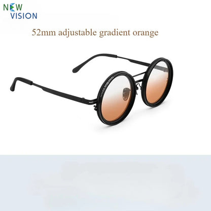 ND9 adjustable dimming sunglasses men women handmade innovative outdoor fishing UV400 polarized sun glasses support myopia lens
