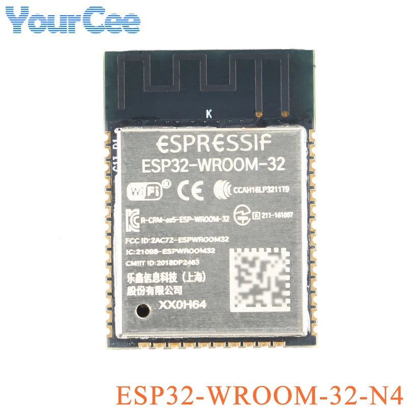 10pcs/1pc ESP32-WROOM-32 ESP32 WROOM ESP-32 4MB 8MB 16MB Dual Core WiFi Wireless Ble MCU Module ESP32-WROOM-32 -32UE 32U 32E 32D