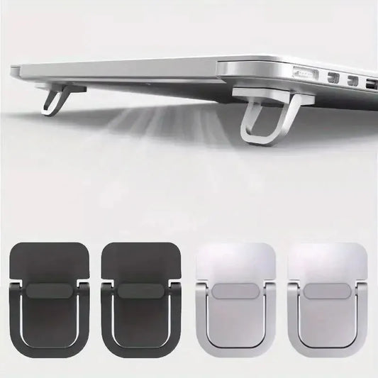 2-Pack Laptop Stand Set with Keyboard Riser & Elevator | Mini Portable  Laptop Supports for Desk