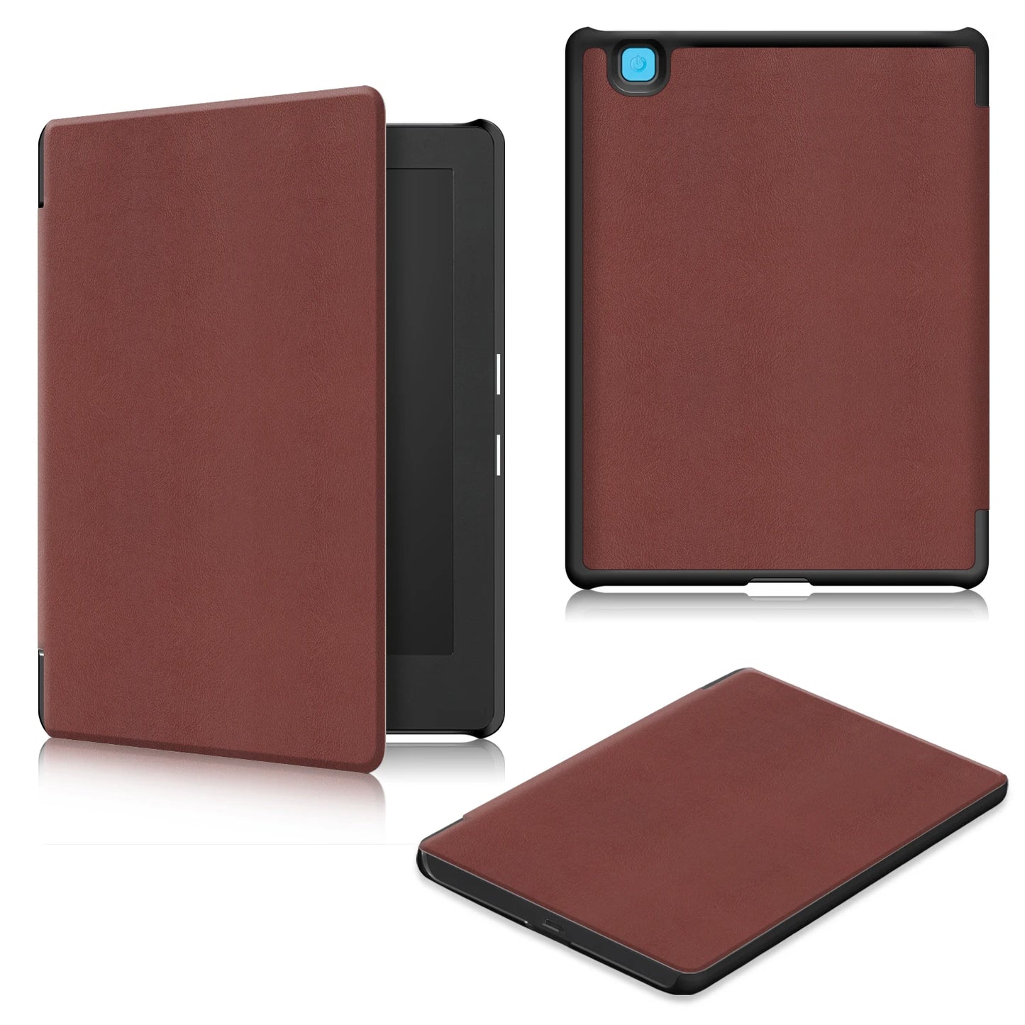 Leather Case for KOBO AURA  H2O EDITION 2 6.8 Inch eReader Funda Capa Slim Folio Magnetic Auto Wake Sleep Ebook Print Book Cover