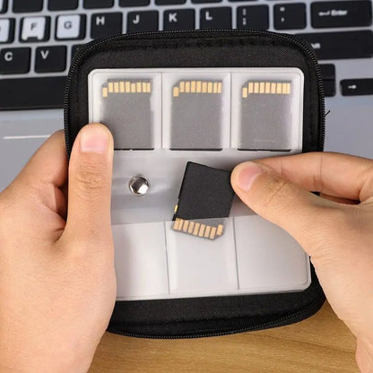 Memory Card Storage Bag Carrying Case Holder Wallet 22 Slots for CF/SD/Micro SD/SDHC/MS/DS Game Accessories memory card box