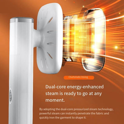 HOMFISH Handheld Iron Steamer 360° Ironing Small Garment Steamer USB Powered Electric Ironing Machine for Fabric Clothes Ironing