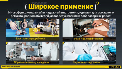 FNIRSI LCR-P1 transistor, capacitor, diode, and resistor tester