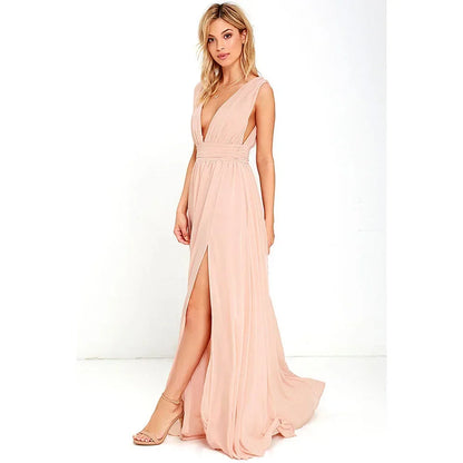 Sexy backless maxi summer dress women mesh long bodycon red Christmas party dress bridesmaid evening dresses