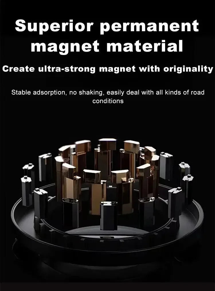 Magnetic Car Phone Holder Support Foldable Desktop Smartphone Mount Stand For Magsafe iPhone 16 15 14 13 12 For Samsung Xiaomi
