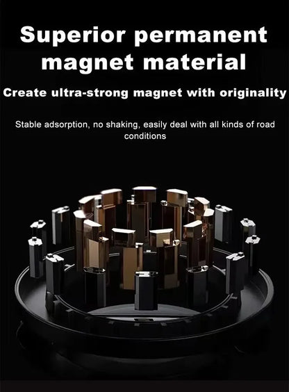 Magnetic Car Phone Holder Support Foldable Desktop Smartphone Mount Stand For Magsafe iPhone 16 15 14 13 12 For Samsung Xiaomi