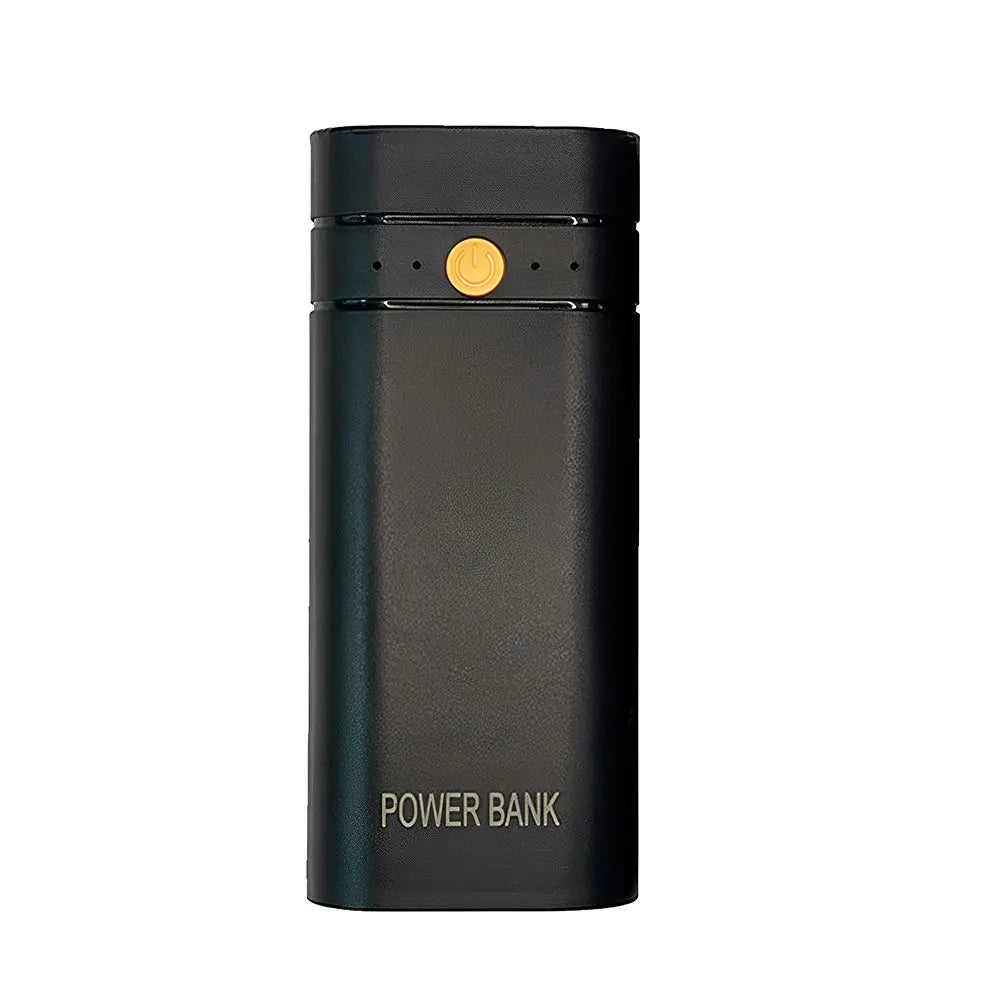 Portable 18650 Battery Charger Case 2 x 18650 DIY Power Bank Box Kit USB Output Ports 3.7V Plastic Mobile Power Supply Housing