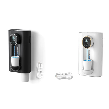 New Mouthwash Dispenser Fast Induction Mouth Rinser with Magnetic Cups Care Liquid Container Mouthwash Machine