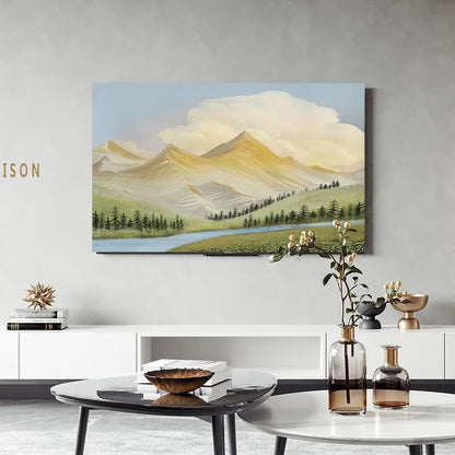 TV Cover Aesthetic three-dimensional sense Household Hanging LCD TV Dust 24-75 Inch Living Room Decoration for Televisions