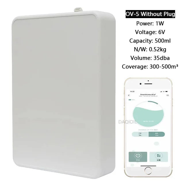 Professional Aroma Diffuser Machine Electric Smell for Home Bluetooth Room Fragrance Diffuser Hotel Electric Smell Distributor