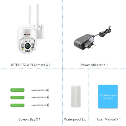 4MP PTZ WIFI IP Camera 1080P CCTV Surveillance Security Protection Wi Fi Outdoor 4X Digital Zoom Street CamHipro CamHi Camara